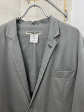Load image into Gallery viewer, 1980s Katharine Hamnett Blazer with Black Tapped Cuff Detailing - Size XL