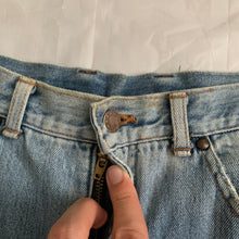 Load image into Gallery viewer, 1990s CDGH Faded Vintage White Label Denim with Knee Blowout - Size S