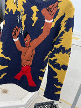 Load image into Gallery viewer, 2010s Yohji Yamamoto x Cyborg 009 Intarsia Sweater - Size S