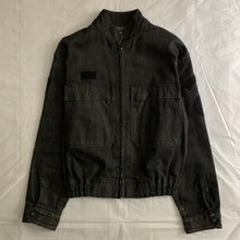 Load image into Gallery viewer, ss2004 Junya Watanabe Faded Military Cargo Pocket Blouson with Stencil &amp; Patch Detailing - Size M