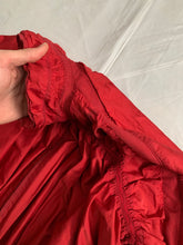 Load image into Gallery viewer, aw2007 Issey Miyake APOC Cropped Red Jacket with Pleats and Ribbing Details - Size S