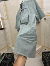Load image into Gallery viewer, 1990s Mickey Brazil Mint Zippered Work Shirt - Size S
