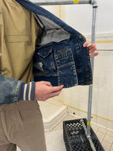 Load image into Gallery viewer, 1980s Katharine Hamnett Denim Teddy Jacket with Hidden Cargo Pocket- Size L