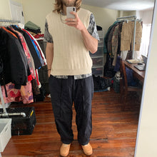 Load image into Gallery viewer, ss1996 Yohji Yamamoto Ivory Knitted Vest - Size M
