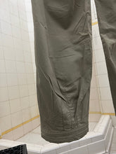 Load image into Gallery viewer, 2000s Armani Military Pants with Front Thigh Cargo Pocket Hem Slit Detailing - Size L