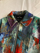 Load image into Gallery viewer, 1991 CDG Cropped Painted Wool Jacket - Size S