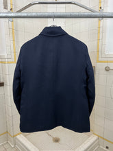 Load image into Gallery viewer, Last 1990s Mandarina Duck Blue Egg Cell Tailored Blouson - Size S
