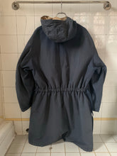 Load image into Gallery viewer, 1990s Armani Navy Hooded Military Parka - Size M