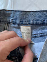 Load image into Gallery viewer, 1990s Armani Eagle Applique Washed Denim - Size XS