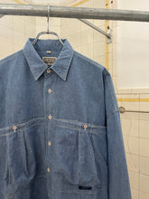 Load image into Gallery viewer, 1980s Marithe Francois Girbaud x Closed Chambray Cargo Shirt - Size OS