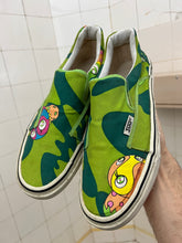 Load image into Gallery viewer, ss2000 Issey Miyake x Takashi Murakami Green Slip-ons - Size 9 US