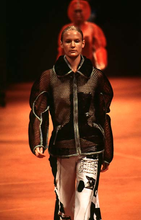 Load image into Gallery viewer, ss1997 Issey Miyake Honeycomb Mesh Blouson - Size M