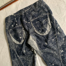 Load image into Gallery viewer, ss2008 Issey Miyake APOC Mapping Graphic Denim - Size XL