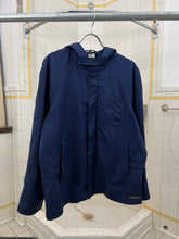 Load image into Gallery viewer, 2000s Samsonite 'Travel Wear' Blue Hooded Windbreaker - Size S