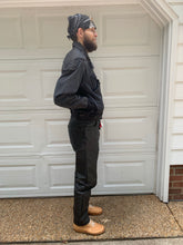 Load image into Gallery viewer, 1980s Katharine Hamnett Washed Blacked Cargo Bomber - Size M