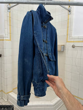 Load image into Gallery viewer, 1980s Marithe Francois Girbaud x Complements Denim Cargo Jacket with Front Buckle Closures - Size S