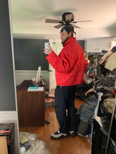 Load image into Gallery viewer, aw1993 Issey Miyake Massive Red Quilted Puffer Jacket - Size XL