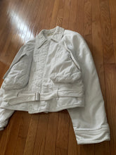 Load image into Gallery viewer, 1980s Katharine Hamnett Cropped MK3 Belted Jacket with Large Front Gusset Pockets - Size L
