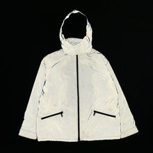 Load image into Gallery viewer, 2000s Armani Futuristic Reflective Glass Jacket with Modular Hood - Size XL