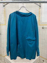Load image into Gallery viewer, 1980s Marithe Francois Girbaud Pullover Shirt with Faux Placket and Neck String Detailing - Size M