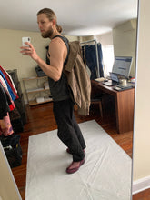 Load image into Gallery viewer, 2000s Armani High Neck Rider Jacket with Backpack Straps - Size L