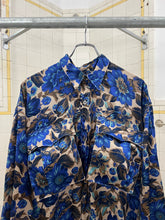 Load image into Gallery viewer, 1980s Katharine Hamnett Oversized Floral Cargo Pocket Shirt - Size OS