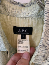 Load image into Gallery viewer, 2000s Vintage APC Snakeskin Pattern Cotton Shirt - Size S