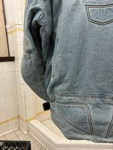 Load image into Gallery viewer, Vintage Padded Denim Moto Jacket - Size XL