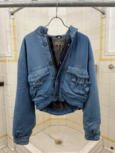Load image into Gallery viewer, 1980s Marithe Francois Girbaud x Closed Padded Cropped Jacket with Pocket Detailing - Size M