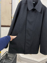 Load image into Gallery viewer, Late 1990s Mandarina Duck Laser Cut Wool Peacoat - Size L