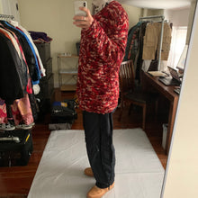 Load image into Gallery viewer, aw2002 Yohji Yamamoto Oversized Red Textured Silk Knit - Size XL