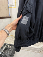 Load image into Gallery viewer, 1980s Issey Miyake Quilted Black Bomber Jacket - Size L