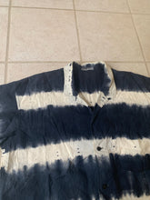 Load image into Gallery viewer, 1980s Issey Miyake Horizontal Strip Dyed Shirt - Size XL