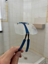 Load image into Gallery viewer, 1990s Issey Miyake x Alain Mikli Multi-Fold Blue Sunglasses - Size OS