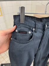 Load image into Gallery viewer, 2000s Vintage Calvin Klein Distressed Synthetic Jeans - Size S