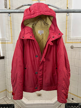 Load image into Gallery viewer, 1990s Armani Iridescent Pink Hooded Bomber - Size L