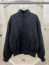 Load image into Gallery viewer, 1980s Issey Miyake Quilted Black Bomber Jacket - Size L