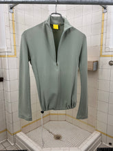 Load image into Gallery viewer, 2000s Mandarina Duck Soft Mint 1/4 Zip Pullover with Bungee Pull Cord Hem - Size S