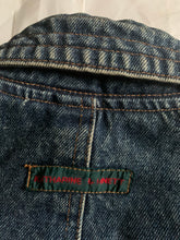 Load image into Gallery viewer, aw1986 Katharine Hamnett Denim Cargo Bomber Jacket - Size L