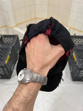 Load image into Gallery viewer, 2003 CDGH+ Raw Layered Paneled Cap Black / Red - Size OS