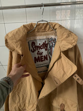 Load image into Gallery viewer, 1980s Emporio Armani Coated Cotton Wide Jacket with Packable hood and 3D front pockets - Size XL