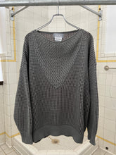 Load image into Gallery viewer, 1980s Marithe Francois Girbaud Wide Neck Multi Gauge Knit Sweater - Size M