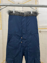 Load image into Gallery viewer, 1990s Dexter Wong Nylon Cargo Waders with Faux Fur Trim - Size L