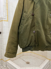 Load image into Gallery viewer, 1980s Katharine Hamnett Faded Padded Double Breasted Bomber - Size OS