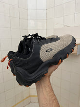 Load image into Gallery viewer, 2000s Oakley ‘Teeth’ Lace Up Sneakers in Grey and Orange - Size 10.5 US