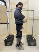 Load image into Gallery viewer, 1990s Lad Musician Gunmetal Full Side Zip Nylon Pants - Size OS