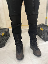 Load image into Gallery viewer, ss1994 Issey Miyake Cotton Moto Trousers with Ribbed Knee Panels - Size M