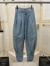 Load image into Gallery viewer, 1980s Marithe Francois Girbaud x Closed Pleated Trousers with Ankle Pockets - Size XS