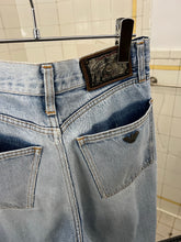 Load image into Gallery viewer, 1990s Armani Faded Repaired Denim - Size M