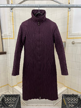 Load image into Gallery viewer, 2000s Mandarina Duck Wrinkled Contemporary Long Coat - Size S